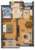 Продава  2-стаен град София , Борово , 70 кв.м | 64207902 - изображение [4]