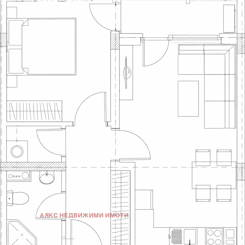 Продава 2-СТАЕН в град София, Люлин 10 - 65 кв.м / 114 400 € » 223 746.95 лв., АЯКС НЕДВИЖИМИ ИМОТИ
