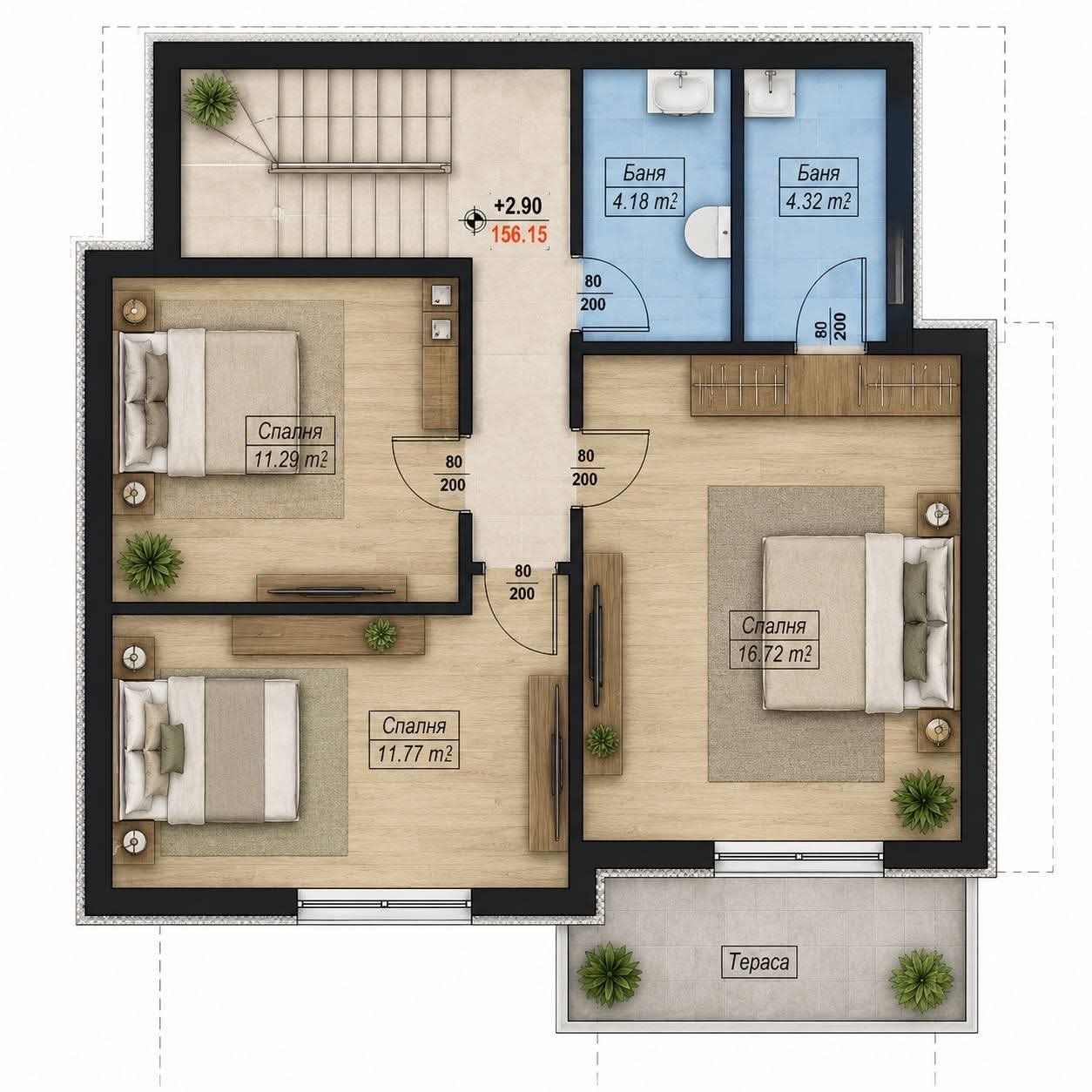 Продава КЪЩА, гр. Варна, м-т Пчелина, снимка 3 - Къщи - 55300787