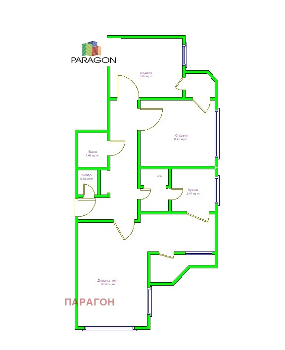 For Sale  2 bedroom region Gabrovo , Sevlievo , 92 sq.m | 95333543 - image [13]