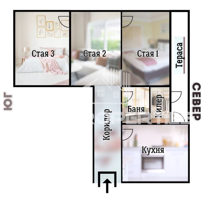 Продава  3-стаен град София , Банишора , 94 кв.м | 59207636