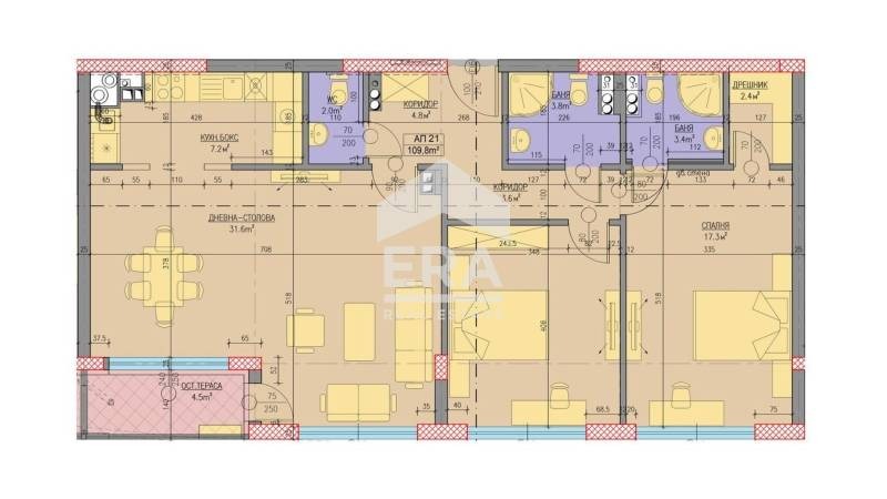 Продава 3-СТАЕН, гр. София, Хладилника, снимка 11 - Апартаменти - 53187443