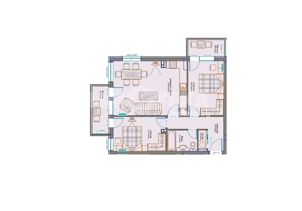 Продава 3-СТАЕН, гр. София, Овча купел, снимка 7 - Апартаменти - 55433862