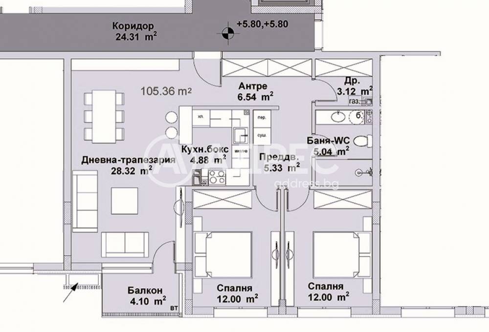 Продава 3-СТАЕН, гр. София, Бояна, снимка 4 - Апартаменти - 56004965