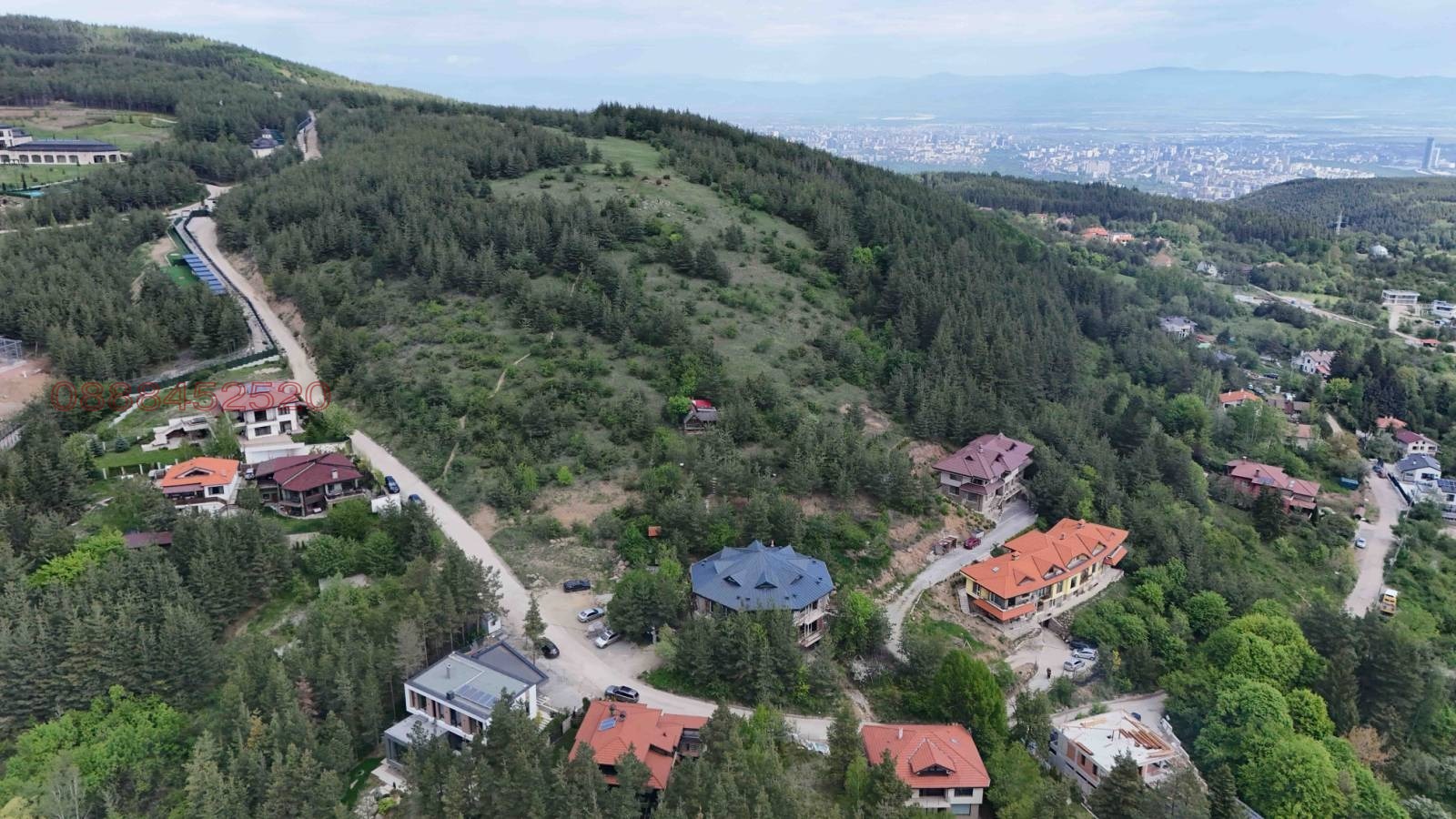 Продава ПАРЦЕЛ, гр. София, с. Бистрица, снимка 2 - Парцели - 55019532