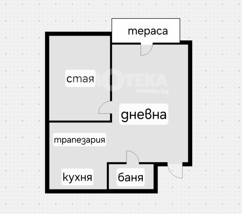 Til salgs  1 soverom Sofia , Tsentar , 65 kvm | 61253821 - bilde [4]