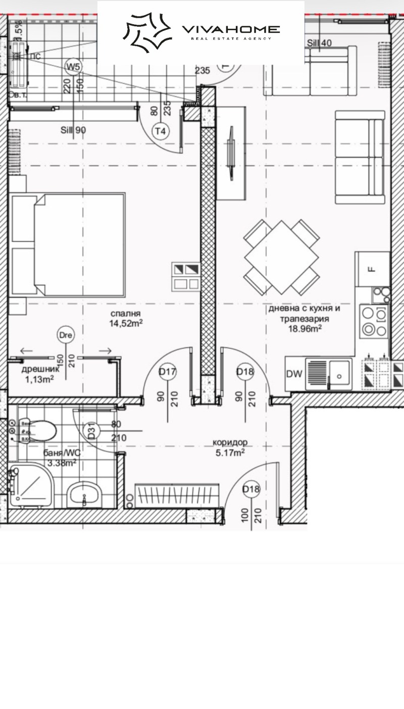 Продава  2-стаен град Варна , Възраждане 1 , 65 кв.м | 11037031 - изображение [5]