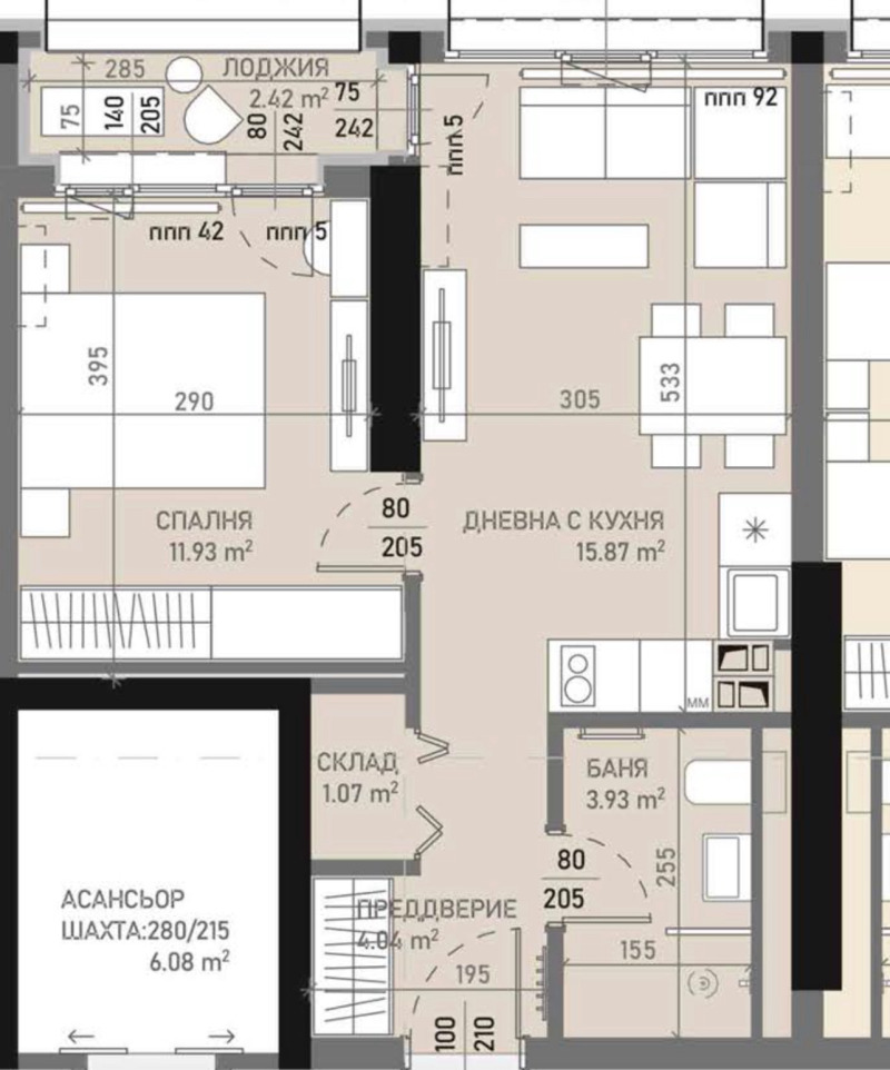 Продава 2-СТАЕН, гр. София, Банишора, снимка 9 - Апартаменти - 53003769