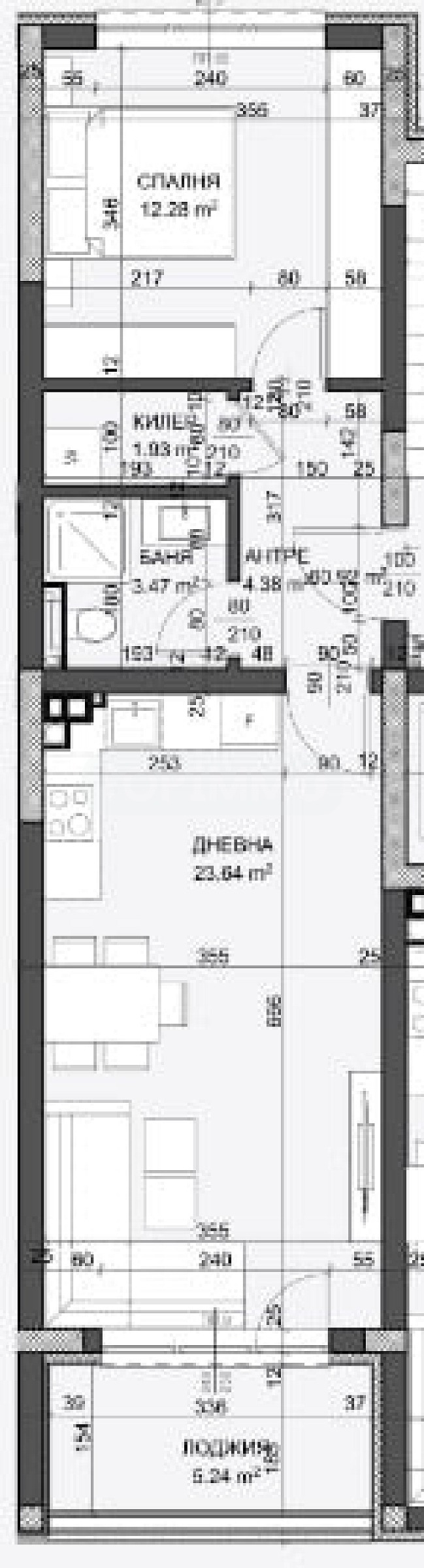 À venda  1 quarto Varna , Vazrajdane 4 , 70 m² | 55471879 - imagem [2]