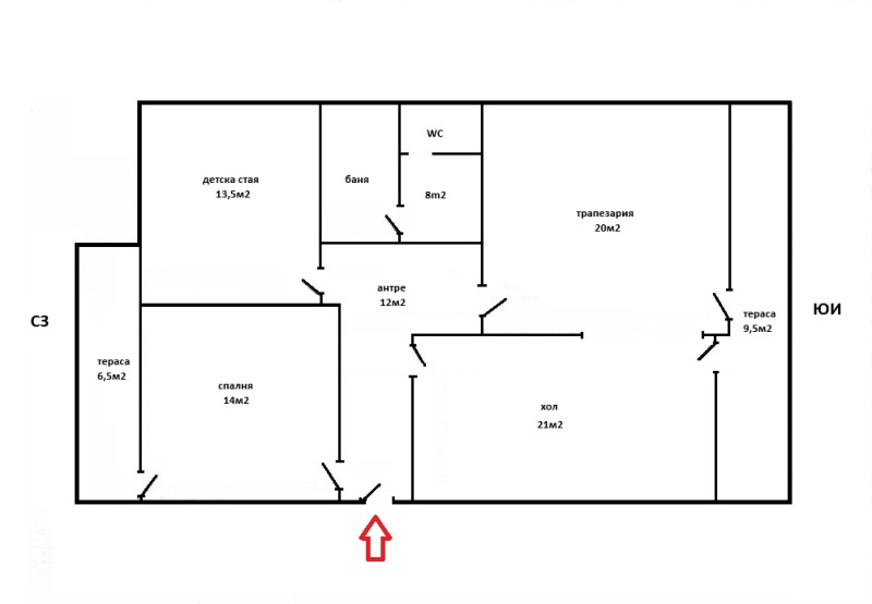 Продава 3-СТАЕН, гр. Варна, Гранд Мол, снимка 11 - Апартаменти - 53043127
