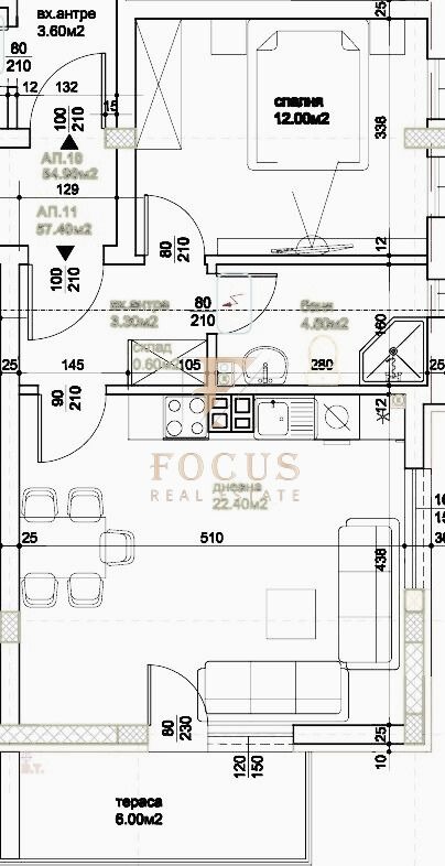 Te koop  1 slaapkamer regio Plovdiv , Markovo , 70 m² | 33690035 - afbeelding [3]