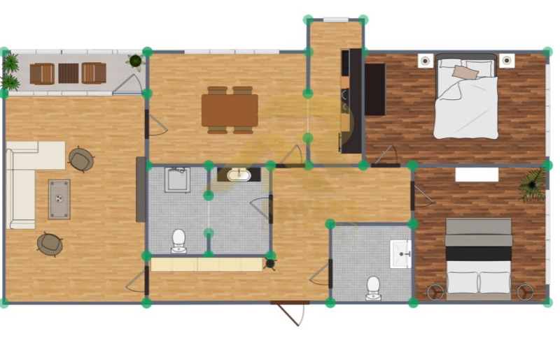 Продава 3-СТАЕН, гр. София, Белите брези, снимка 1 - Aпартаменти - 48097233