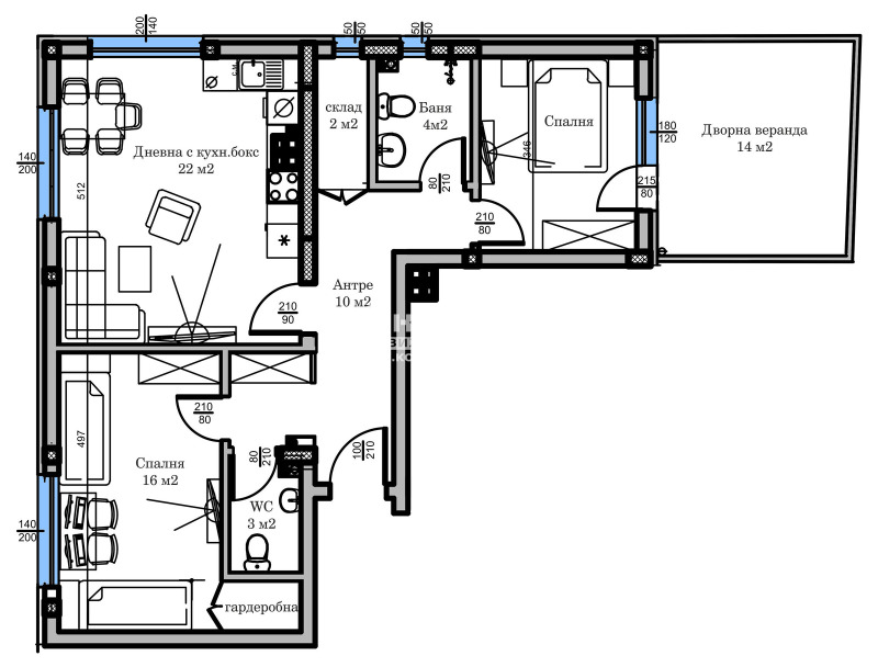 Продава 3-СТАЕН, гр. Пловдив, Христо Смирненски, снимка 5 - Aпартаменти - 49481798