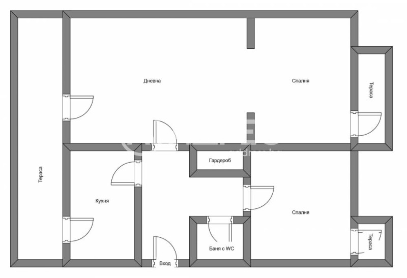 Myytävänä  2 makuuhuonetta Sofia , Tsentar , 118 neliömetriä | 40239740 - kuva [4]