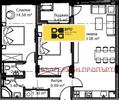 Продава 3-СТАЕН, гр. Варна, Аспарухово, снимка 5 - Апартаменти - 54279312