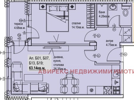 Продава 2-СТАЕН, гр. Пловдив, Кършияка