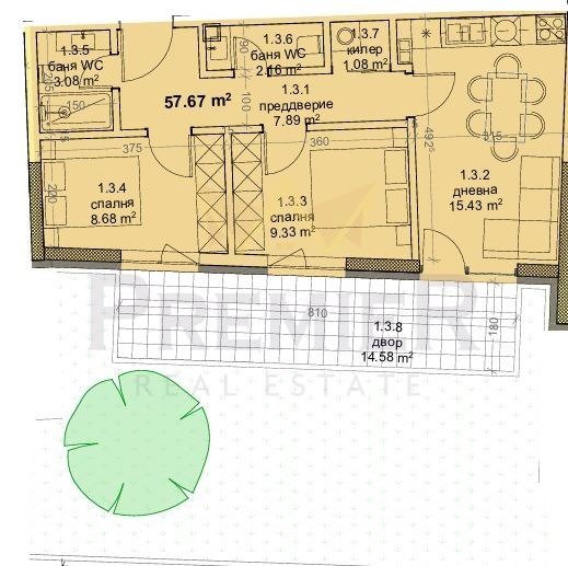 Продава 3-СТАЕН, гр. Варна, Трошево, снимка 4 - Апартаменти - 53033966