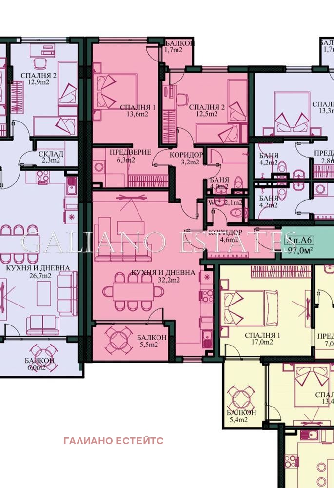 Продава 3-СТАЕН, гр. София, Манастирски ливади, снимка 11 - Апартаменти - 54201348
