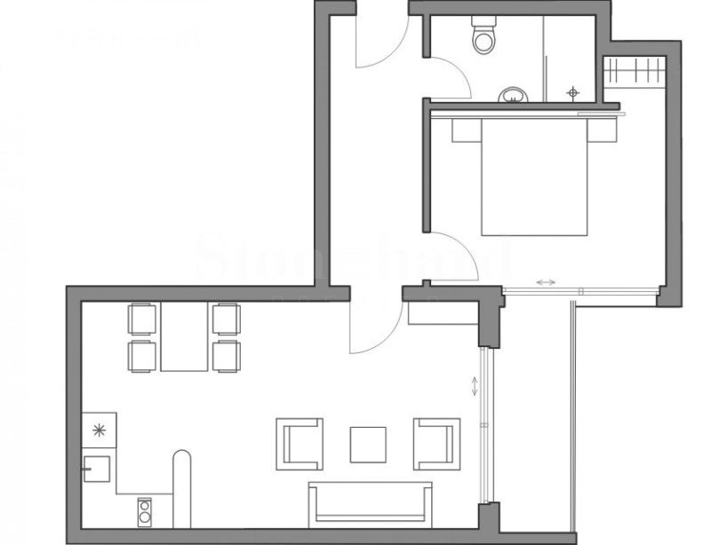 Zu verkaufen  1 Schlafzimmer region Varna , Bjala , 75 qm | 59151348 - Bild [2]