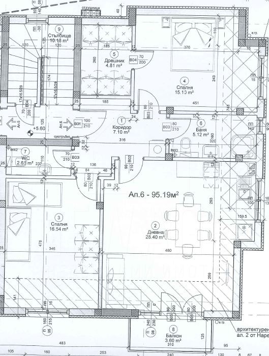 Продава 3-СТАЕН, гр. Варна, Изгрев, снимка 5 - Апартаменти - 51757983
