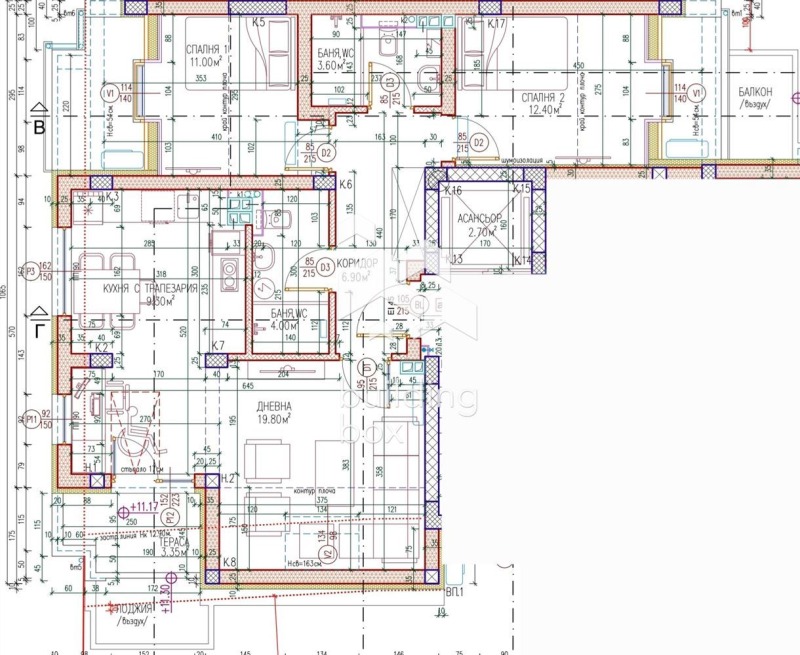 Til salg  2 soveværelser Plovdiv , Kamenitsa 1 , 102 kvm | 38064414 - billede [2]