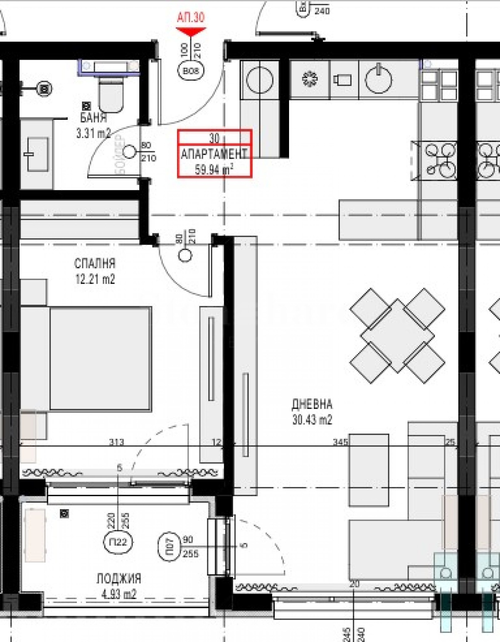 Продава 2-СТАЕН, гр. София, Малинова долина, снимка 4 - Апартаменти - 54939194