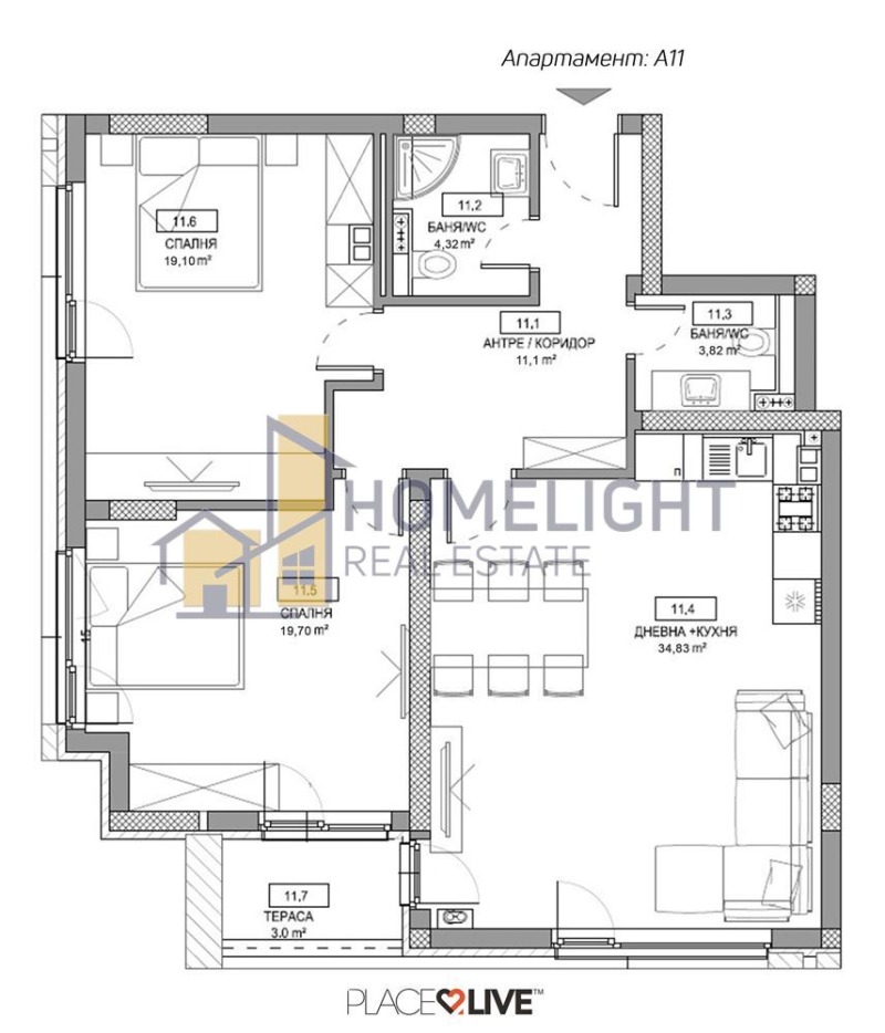 Продава 3-СТАЕН, гр. София, Красно село, снимка 16 - Aпартаменти - 47803885