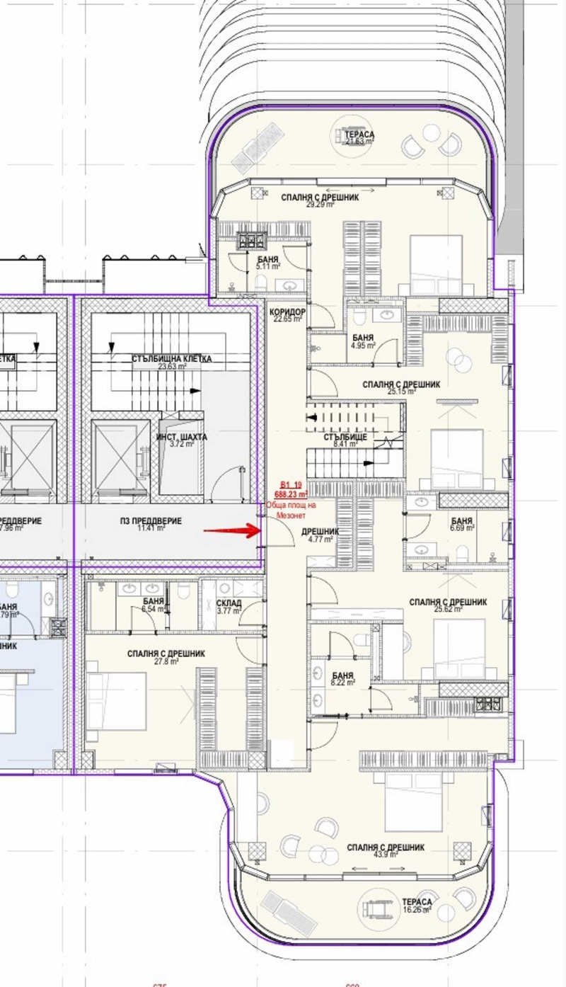 Продава МЕЗОНЕТ, гр. София, Дианабад, снимка 2 - Апартаменти - 53107276