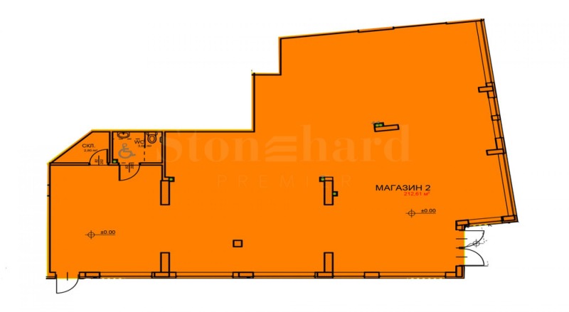 Продава МАГАЗИН, гр. София, Център, снимка 2 - Магазини - 52226280