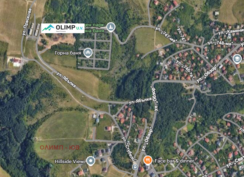 Продава ПАРЦЕЛ, гр. София, Горна баня