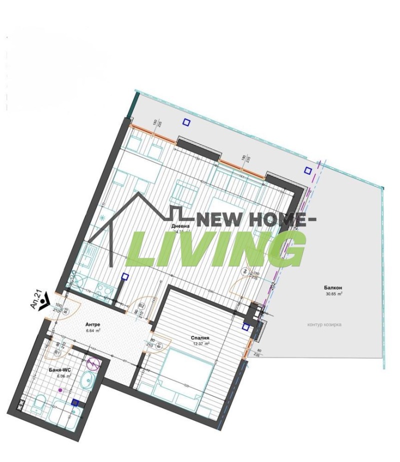 Продава 2-СТАЕН в област Пловдив, с. Войводиново - 117 кв.м / 157 950 € » 308 923.35 лв., НЮ ХОУМ ЛИВИНГ ЕООД