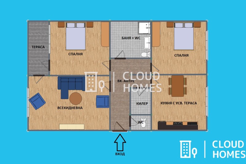 Продава 3-СТАЕН, гр. София, Надежда 3, снимка 2 - Апартаменти - 53349797