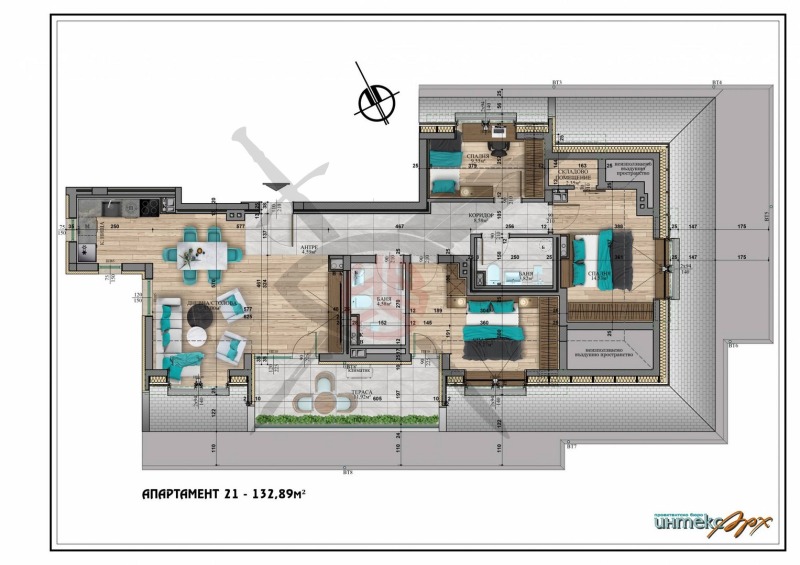 Zu verkaufen  3 Schlafzimmer Sofia , Studentski grad , 155 qm | 60118789