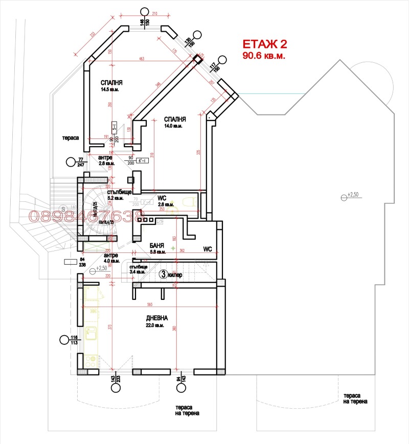 Продава КЪЩА, с. Панчарево, област София-град, снимка 6 - Къщи - 49600356