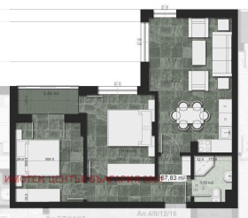 2 chambres Nadejda 2, Sofia 2