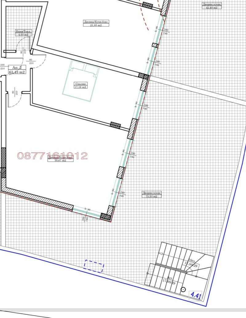 Продаја  1 спаваћа соба Варна , ЖП Гара , 72 м2 | 30459305 - слика [3]