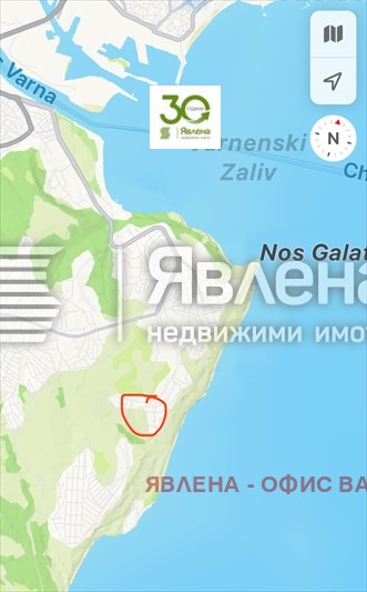 Na sprzedaż  Działka Warna , Galata , 841 mkw | 10092497 - obraz [2]