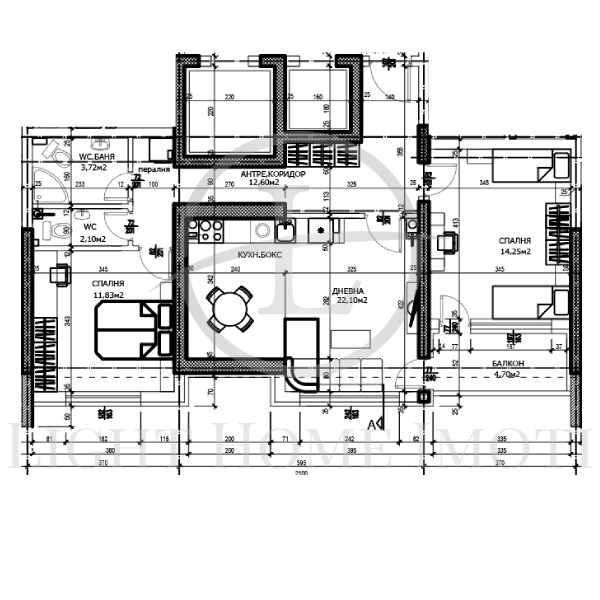 Продава 3-СТАЕН, гр. Пловдив, Тракия, снимка 5 - Aпартаменти - 48154182