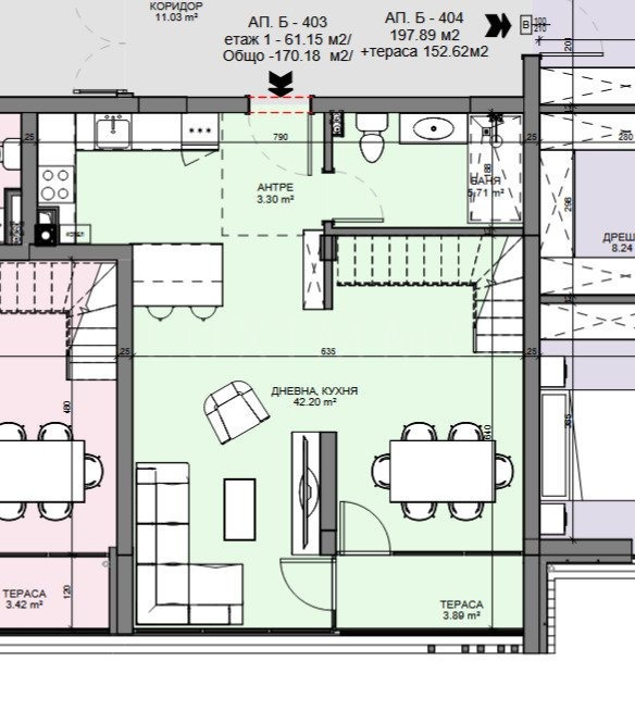 Продава 3-СТАЕН, к.к. Боровец, област София област, снимка 3 - Апартаменти - 52335135