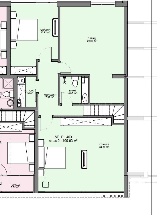 Продава 3-СТАЕН, к.к. Боровец, област София област, снимка 4 - Апартаменти - 52335135