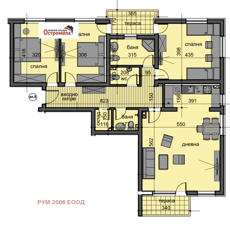 Zu verkaufen  3 Schlafzimmer Plowdiw , Ostromila , 156 qm | 56469317