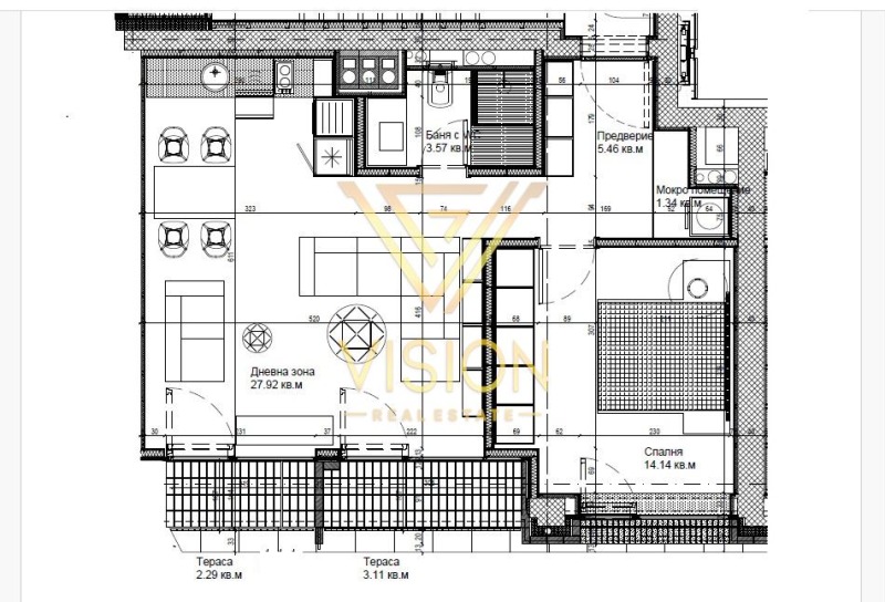 Продава 2-СТАЕН, гр. София, Манастирски ливади, снимка 2 - Aпартаменти - 46770164