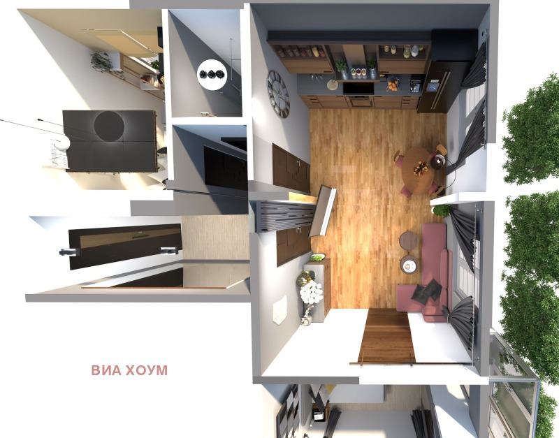 Продава 3-СТАЕН, гр. София, Изток, снимка 4 - Апартаменти - 52289157