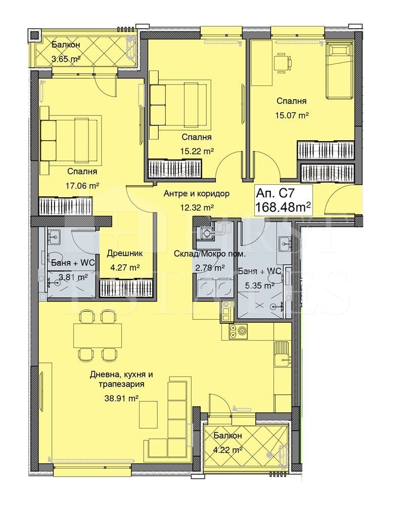 Продава  4-стаен град София , Бояна , 168 кв.м | 55516546 - изображение [13]