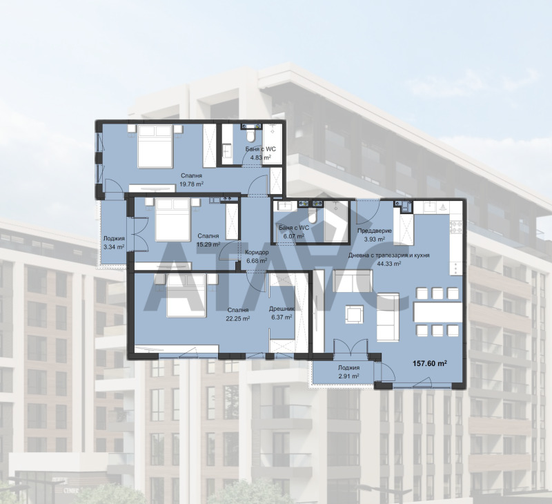 À vendre  3 chambres Plovdiv , Hristo Smirnenski , 195 m² | 59200477