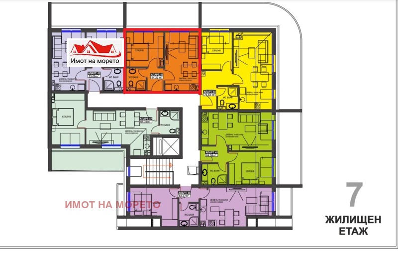 Продава 2-СТАЕН, гр. Бургас, Братя Миладинови, снимка 7 - Aпартаменти - 48291720