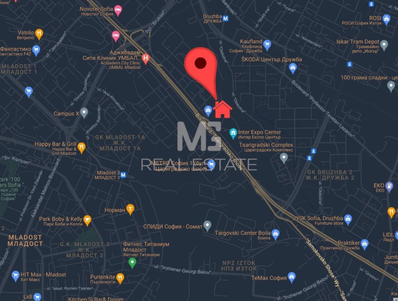 Te koop  1 slaapkamer Sofia , 7-mi 11-ti kilometar , 70 m² | 20818154 - afbeelding [14]