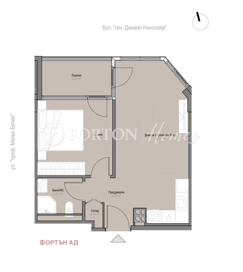 Te koop  1 slaapkamer Sofia , Oborishte , 63 m² | 20574206 - afbeelding [11]