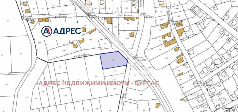 For Sale  Plot region Burgas , Kableshkovo , 1972 sq.m | 23305197 - image [3]