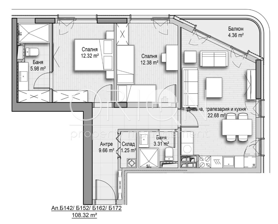 Продава 3-СТАЕН, гр. София, Витоша, снимка 2 - Апартаменти - 54213427